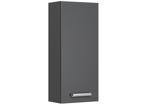 Vannitoamööbli komplekt MAINZ antratsiit läikega, LED