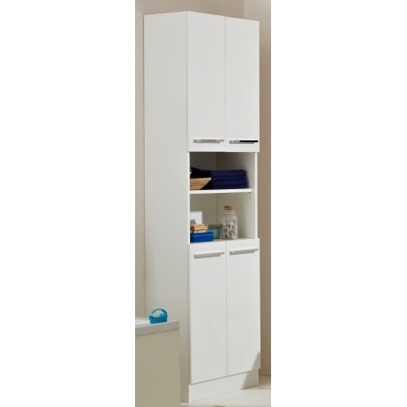 Vannitoakapp TRIER valge, 50x33xH195,5 cm