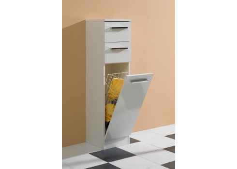 Vannitoakapp TRIER valge, 30x33xH119 cm