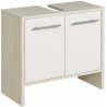 Valamukapp JAN valge / helepruun 62x28xH54,3 cm