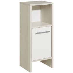 Vannitoakapp JAN valge / helepruun 33x28xH81,6 cm