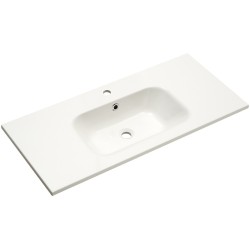 Valamu 980 valge, 101x46xH2 cm