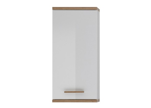 Seinakapp NOVENTA valge / tamm 35,5x20,5xH74,5 cm