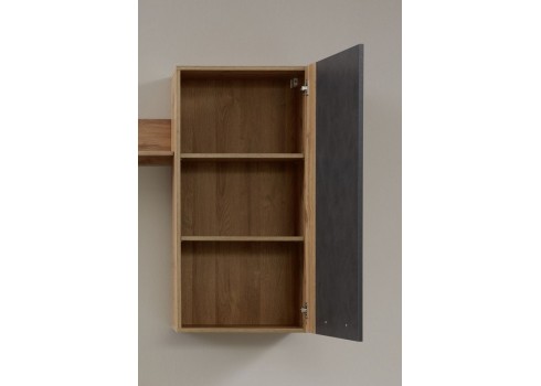 Seinakapp ROCK tumehall / tamm, 52x31xH103 cm