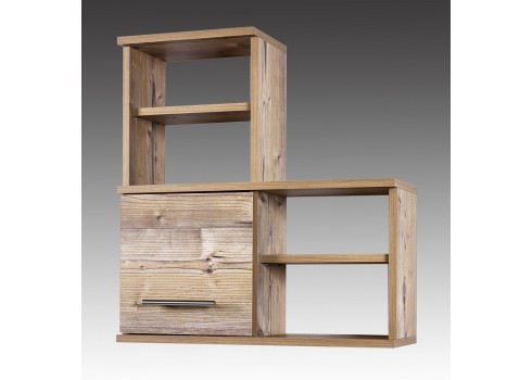 Seinariiul ISOLA helepruun, 60x20,5x65 cm