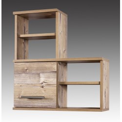 Seinariiul ISOLA helepruun, 60x20,5x65 cm