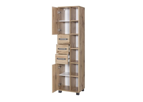 Vannitoakapp MILAN tamm, 42x32x164 cm