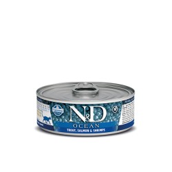 Farmina Trout, Salmon & Shrimp kassikonserv 12x80g