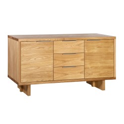 Kummut LISBON 2-ukse ja 3-sahtliga 180x45xH82cm