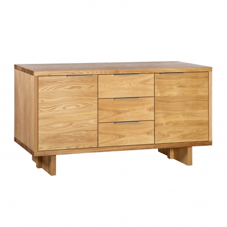 Kummut LISBON 2-ukse ja 3-sahtliga 180x45xH82cm