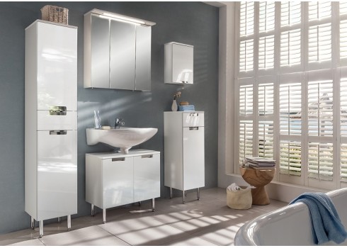 Vannitoakapp MARS valge läige, 33x36xH159 cm