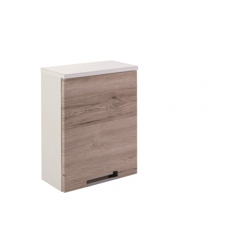 Seinakapp MARS tamm / valge läige, 33x16,5xH46,5 cm