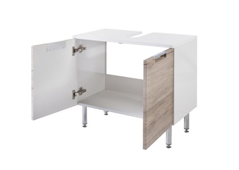 Valamukapp MARS tamm / valge läige, 65x35xH46,5 cm