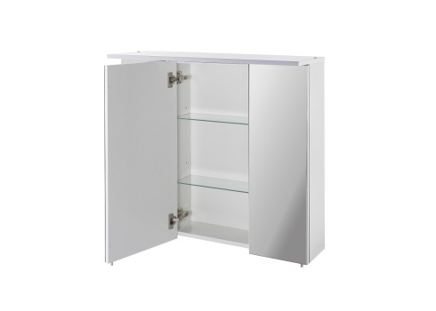 Peegelkapp MARS valge läige, 70,5x15,7xH72,5 cm, LED