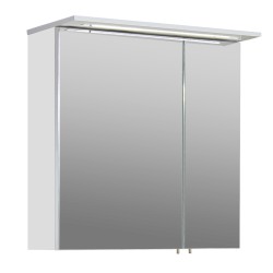 Peegelkapp PROFIL 16 valge läige, 60x15,8xH71 cm, LED