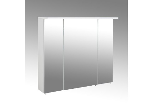 Peegelkapp PROFIL 16 valge läige, 80,5x15,8xH72,5 cm, LED