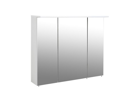 Peegelkapp PROFIL 16 valge läige, 90x16xH72,5 cm, LED