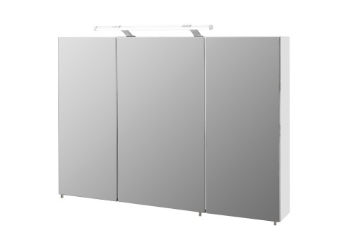 Peegelkapp DORINA valge läige, 100x16xH71 cm, LED