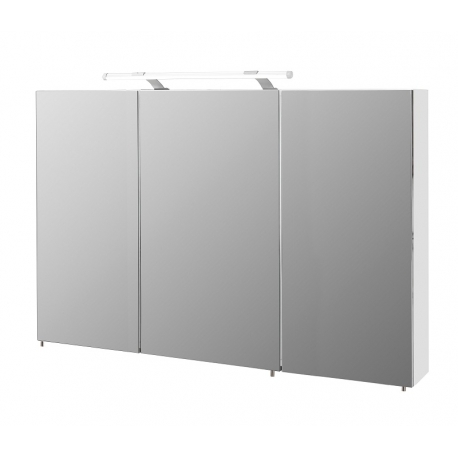 Peegelkapp DORINA valge läige, 120x16xH71 cm, LED Peegelkapp DORINA valge läige, 120x16xH71 cm, LED
