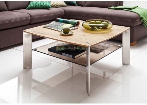 Diivanilaud NELIA tamm, 80x80xH41 cm