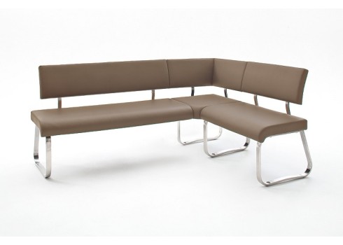 Pink nurgaga ARCO II helepruun, 200x150x59xH86 cm