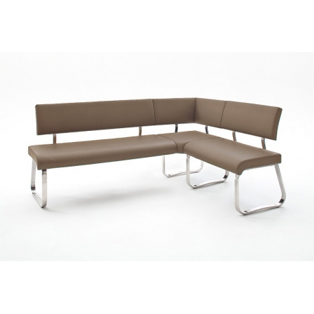 Pink nurgaga ARCO II helepruun, 200x150x59xH86 cm