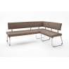 Pink nurgaga ARCO II helepruun, 200x150x59xH86 cm