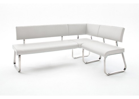 Pink nurgaga ARCO II valge, 200x150x59xH86 cm