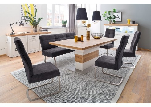 Pink TALENA antratsiit, 180x66xH88 cm