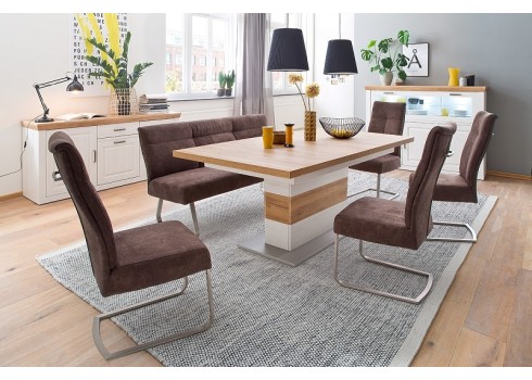 Pink TALENA pruun, 180x66xH88 cm