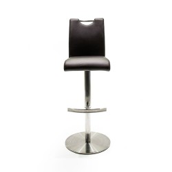 Baaripukk ALESI must, 42x51xH91-116 cm