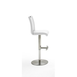 Baaripukk ALESI valge, 42x51xH91-116 cm