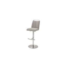 Baaripukk GIULIA A helehall, 39x54xH88-113 cm