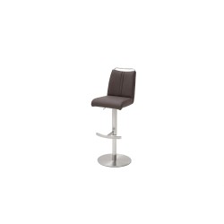 Baaripukk GIULIA A nahast, pruun, 39x54xH88-113 cm