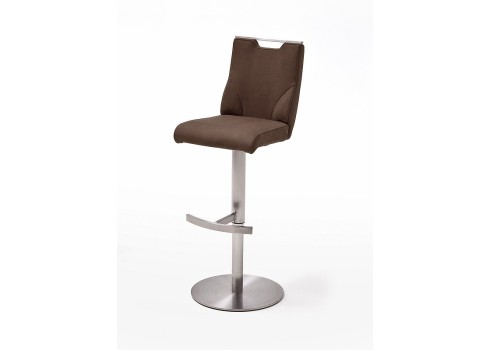 Baaripukk GIULIA C nahast, pruun, 39x50xH88-113 cm