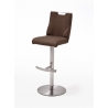 Baaripukk GIULIA C nahast, pruun, 39x50xH88-113 cm