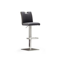 Baaripukk CASTA must, 40x51xH87-112 cm