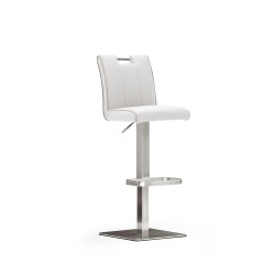 Baaripukk CASTA valge, 40x51xH87-112 cm