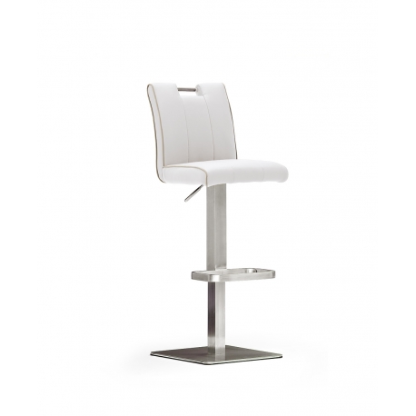 Baaripukk CASTA valge, 40x51xH87-112 cm