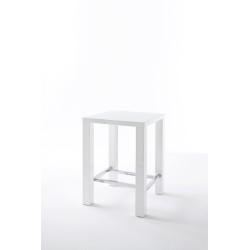 Baarilaud JAM valge, 80x80xH107 cm