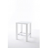 Baarilaud JAM valge, 80x80xH107 cm