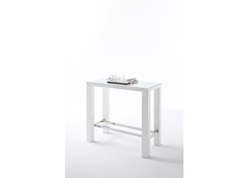 Baarilaud JAM valge, 120x60xH107 cm