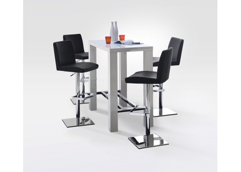 Baarilaud JAM valge, 120x60xH107 cm