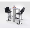 Baarilaud JAM valge, 120x60xH107 cm