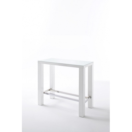 Baarilaud JAM valge, 120x60xH107 cm