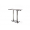 Baarilaud ZARINA 3 pruun, 120x60xH105 cm