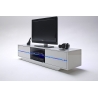 Tv-alus BLUES valge, 160x40xH36 cm, LED