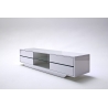 Tv-alus BLUES valge, 160x40xH36 cm, LED