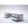 Tv-alus BLUES valge, 160x40xH36 cm, LED