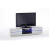 Tv-alus BLUES valge, 160x40xH36 cm, LED